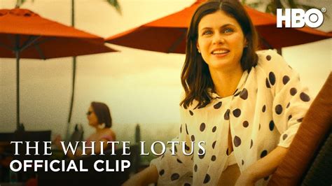 alexandra daddario white lotus|Rachel Meets Olivia & Paula By the Pool 